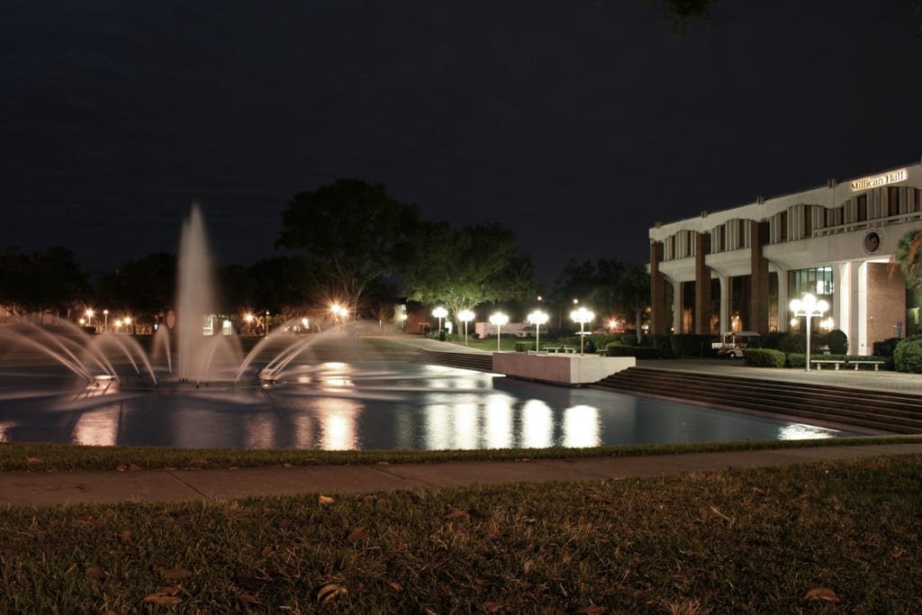 Campus pond at the University of Central Florida — wildlife removal service area for University (UCF Area), FL